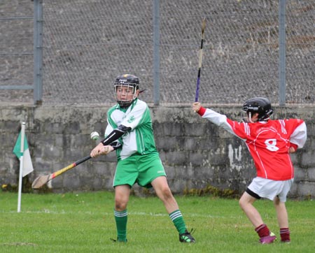 Action from the Aodh Ó Dlaigh tournament in Father Tierney Park.