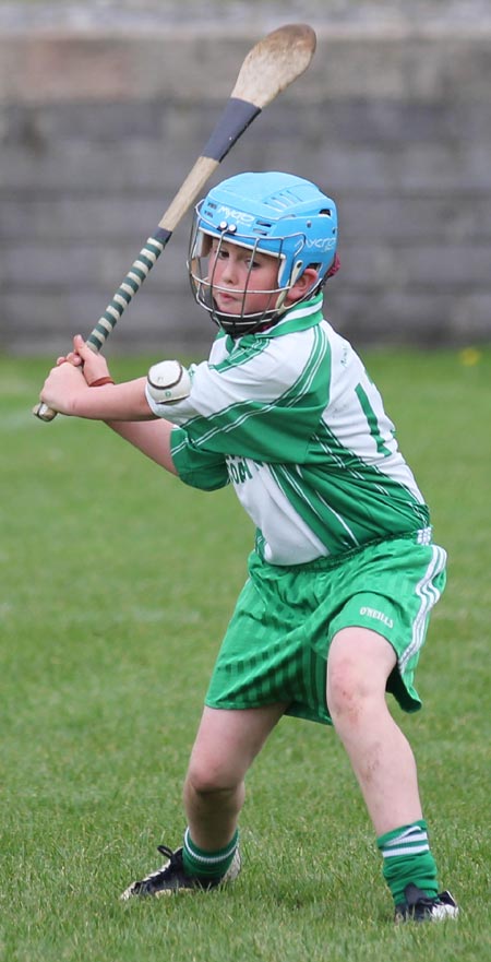 Action from the Aodh Ó Dlaigh tournament in Father Tierney Park.