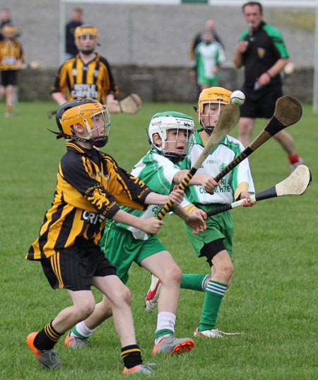 Action from the Aodh Ó Dlaigh tournament in Father Tierney Park.