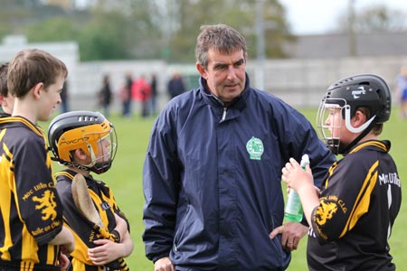 Action from the Aodh Ó Dlaigh tournament in Father Tierney Park.