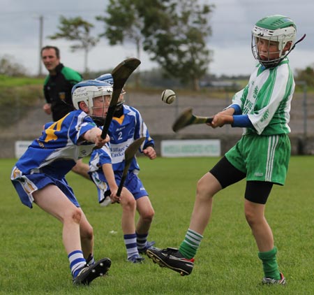 Action from the Aodh Ó Dlaigh tournament in Father Tierney Park.