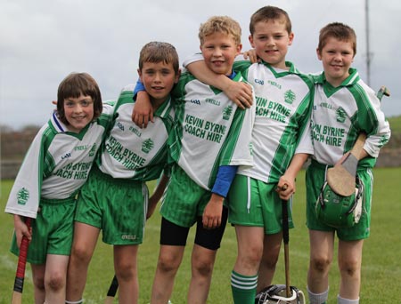 Action from the Aodh Ó Dlaigh tournament in Father Tierney Park.