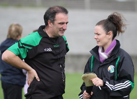 Action from the Aodh Ó Dlaigh tournament in Father Tierney Park.