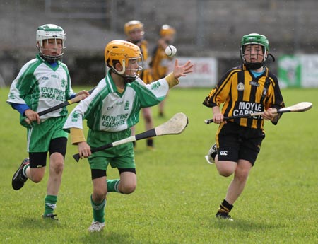 Action from the Aodh Ó Dlaigh tournament in Father Tierney Park.