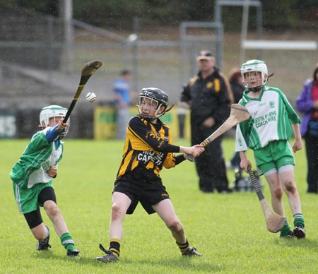 Action from the Aodh Ó Dlaigh tournament in Father Tierney Park.