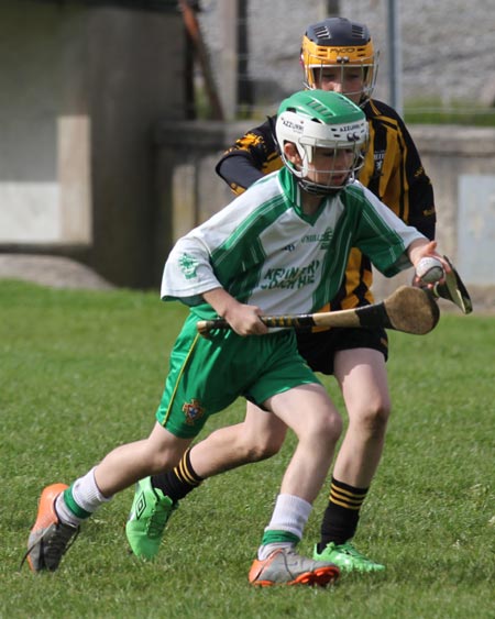 Action from the Aodh Ó Dlaigh tournament in Father Tierney Park.