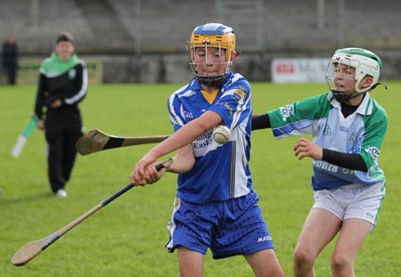 Action from the Aodh Ó Dlaigh tournament in Father Tierney Park.