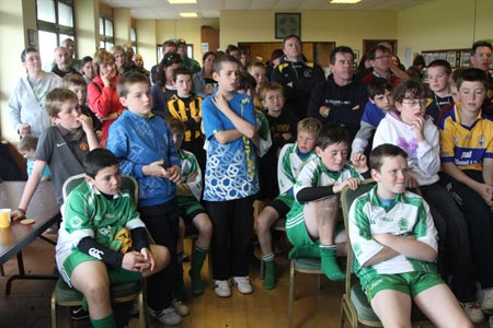 Action from the Aodh Ó Dlaigh tournament in Father Tierney Park.