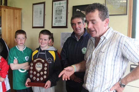 Action from the Aodh Ó Dlaigh tournament in Father Tierney Park.