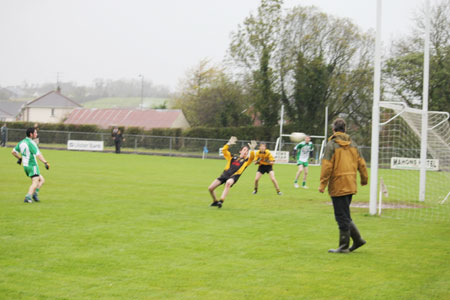 Action from the under 16 Ulster championship quarter final against Ramor United.