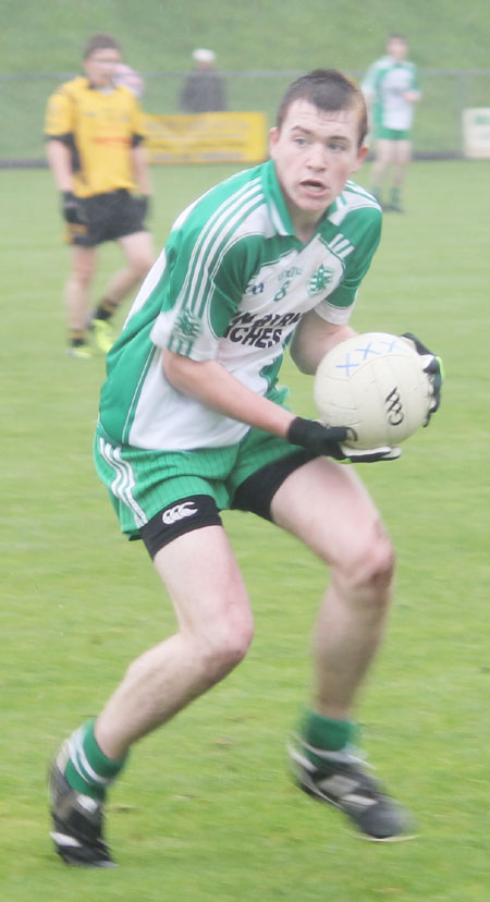 Action from the under 16 Ulster championship quarter final against Ramor United.