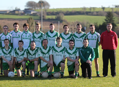 Action from the intermediate reserve football championship match against Saint Naul's.