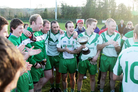 Action from the intermediate reserve football championship match against Saint Naul's.