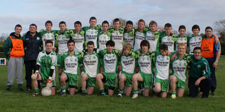 Action from the under 16 Ulster championship semi-final against O'Donovan Rossa.