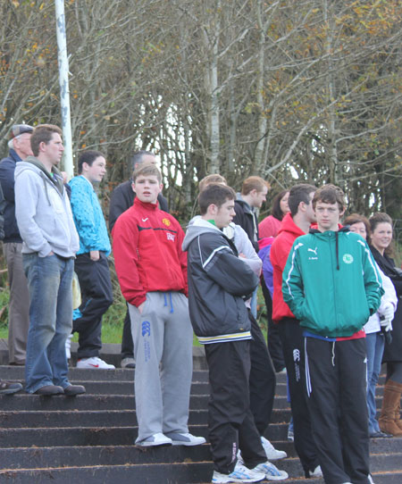 Action from the under 16 Ulster championship semi-final against O'Donovan Rossa.