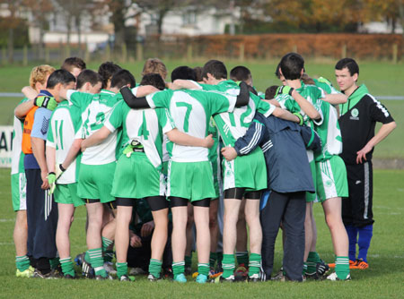 Action from the under 16 Ulster championship semi-final against O'Donovan Rossa.