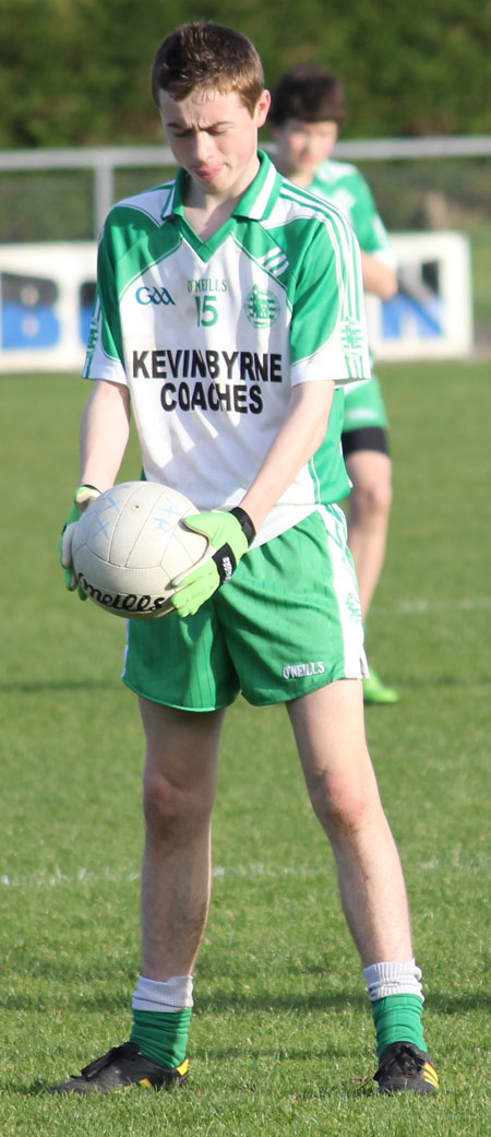 Action from the under 16 Ulster championship semi-final against O'Donovan Rossa.