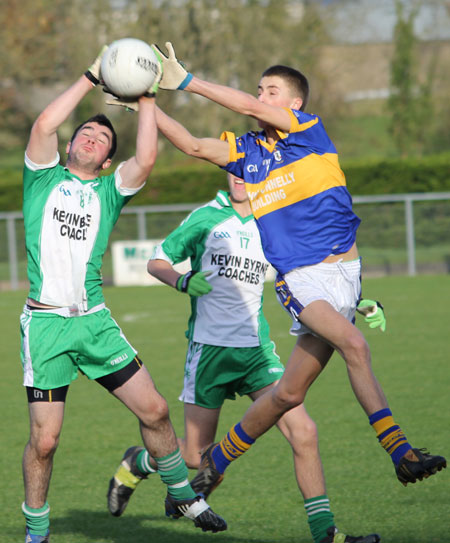 Action from the under 16 Ulster championship semi-final against O'Donovan Rossa.