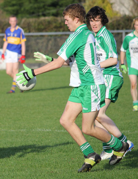 Action from the under 16 Ulster championship semi-final against O'Donovan Rossa.