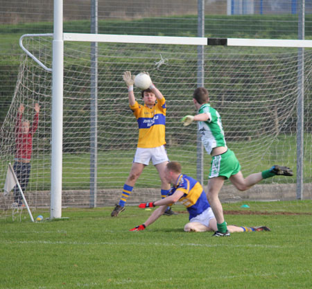 Action from the under 16 Ulster championship semi-final against O'Donovan Rossa.