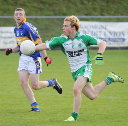 Action from the under 16 Ulster championship semi-final against O'Donovan Rossa.