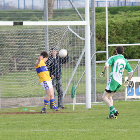 Action from the under 16 Ulster championship semi-final against O'Donovan Rossa.