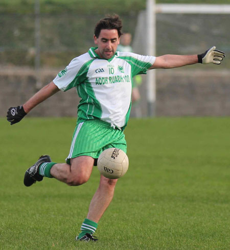 Action from the Senior Reserve Football Division 3 match against Naomh Colmcille.