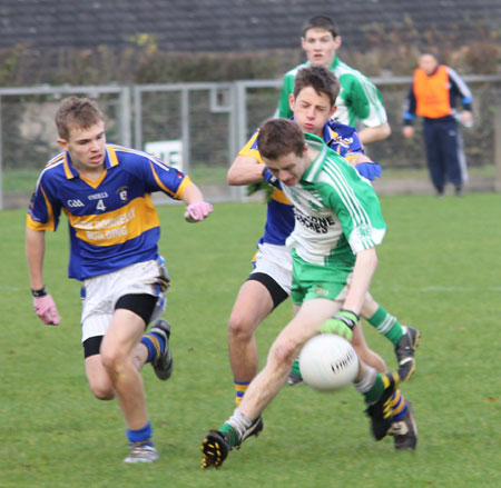 Action from the under 16 Ulster championship semi-final replay against O'Donovan Rossa.