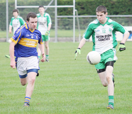 Action from the under 16 Ulster championship semi-final replay against O'Donovan Rossa.