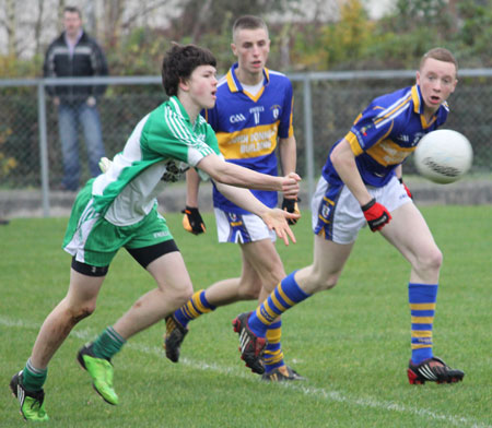 Action from the under 16 Ulster championship semi-final replay against O'Donovan Rossa.