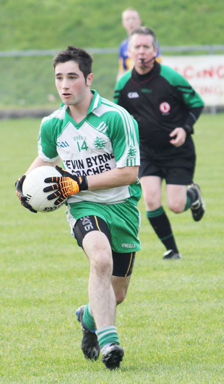 Action from the under 16 Ulster championship semi-final replay against O'Donovan Rossa.