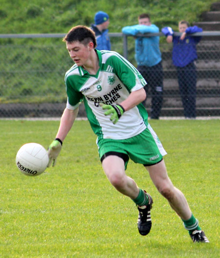 Action from the under 16 Ulster championship semi-final replay against O'Donovan Rossa.