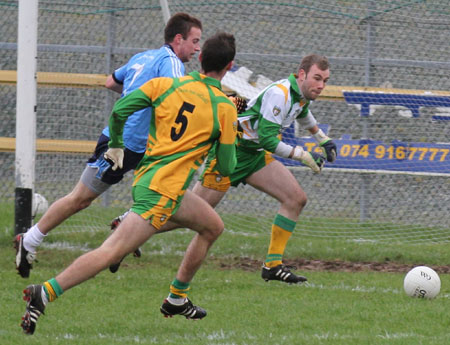 Action from the Power NI Dr McKenna cup match against University of Ulster, Jordanstown.