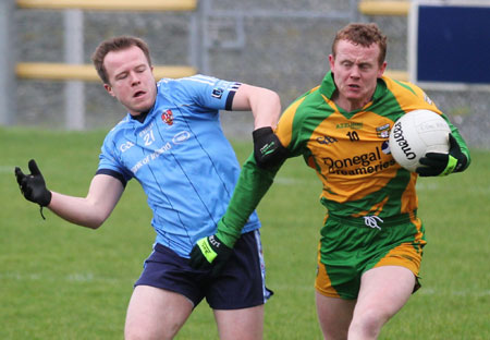 Action from the Power NI Dr McKenna cup match against University of Ulster, Jordanstown.