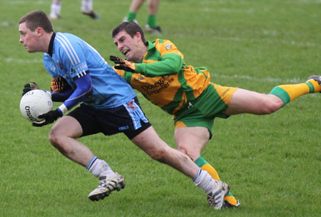 Action from the Power NI Dr McKenna cup match against University of Ulster, Jordanstown.