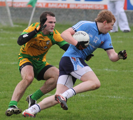 Action from the Power NI Dr McKenna cup match against University of Ulster, Jordanstown.