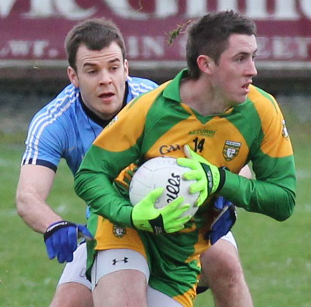 Action from the Power NI Dr McKenna cup match against University of Ulster, Jordanstown.