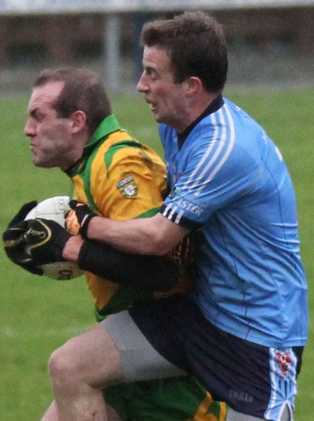 Action from the Power NI Dr McKenna cup match against University of Ulster, Jordanstown.