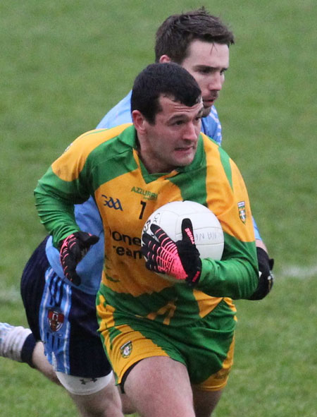 Action from the Power NI Dr McKenna cup match against University of Ulster, Jordanstown.