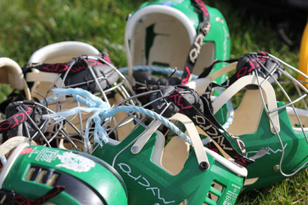 Scenes from the first underage hurling session of 2012.