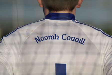 Action from the under 16 league game against Naomh Conaill.