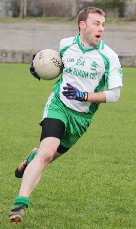 Action from the challenge match against Devenish.