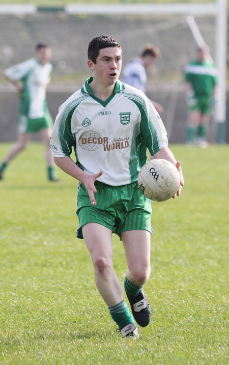 Action from the challenge match against Belcoo.