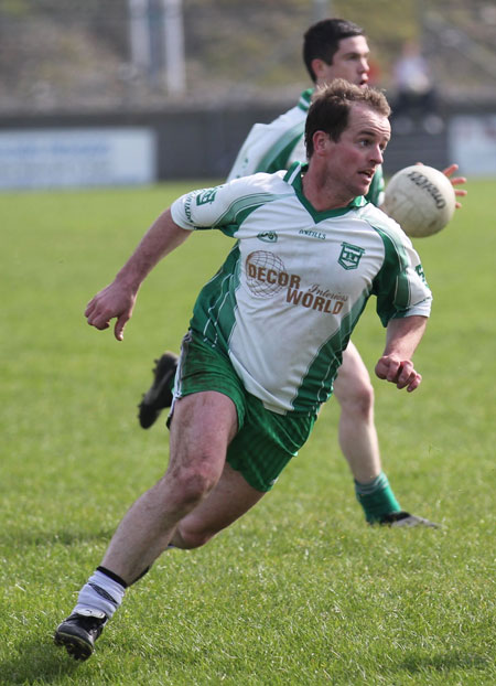 Action from the challenge match against Belcoo.