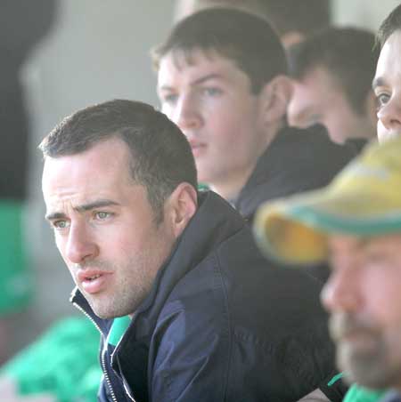 Action from the division three senior football league match against Termon.