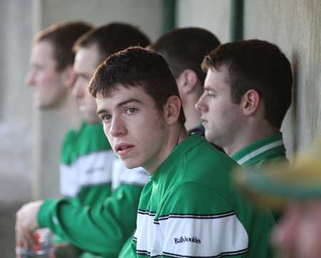 Action from the division three senior football league match against Termon.