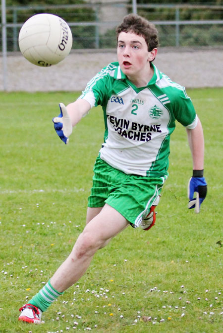 Action from the under 16 league game against Ardara.