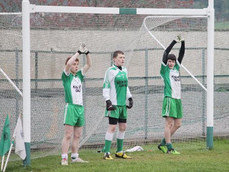 Action from the under 16 league game against Ardara.