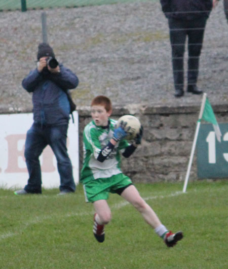 Action from the under 16 league game against Ardara.