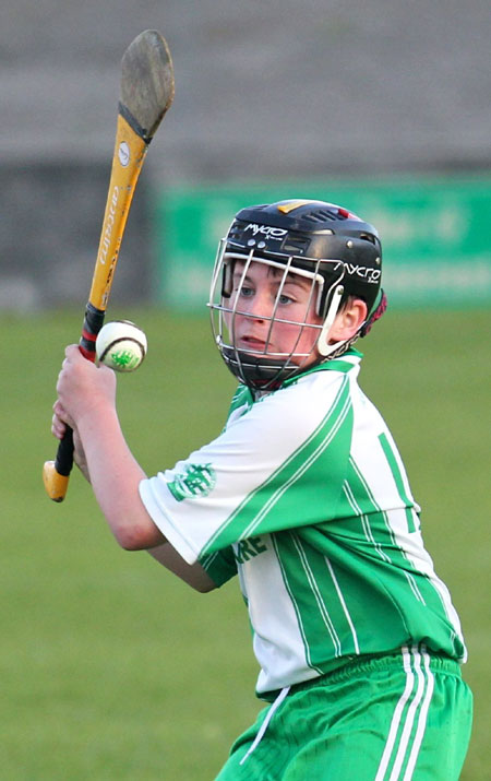 Action from the Aodh Ruadh v Saint Eunan's game.